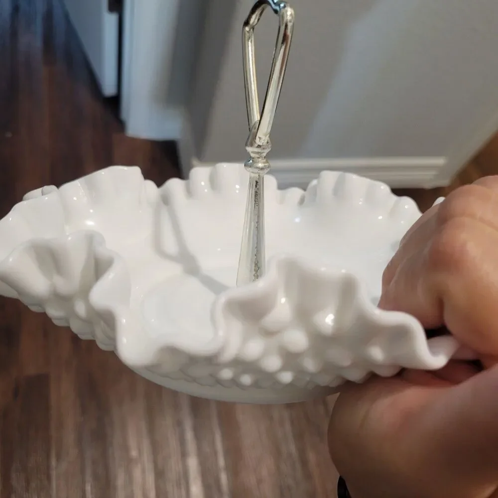 Fenton vtg hobnail